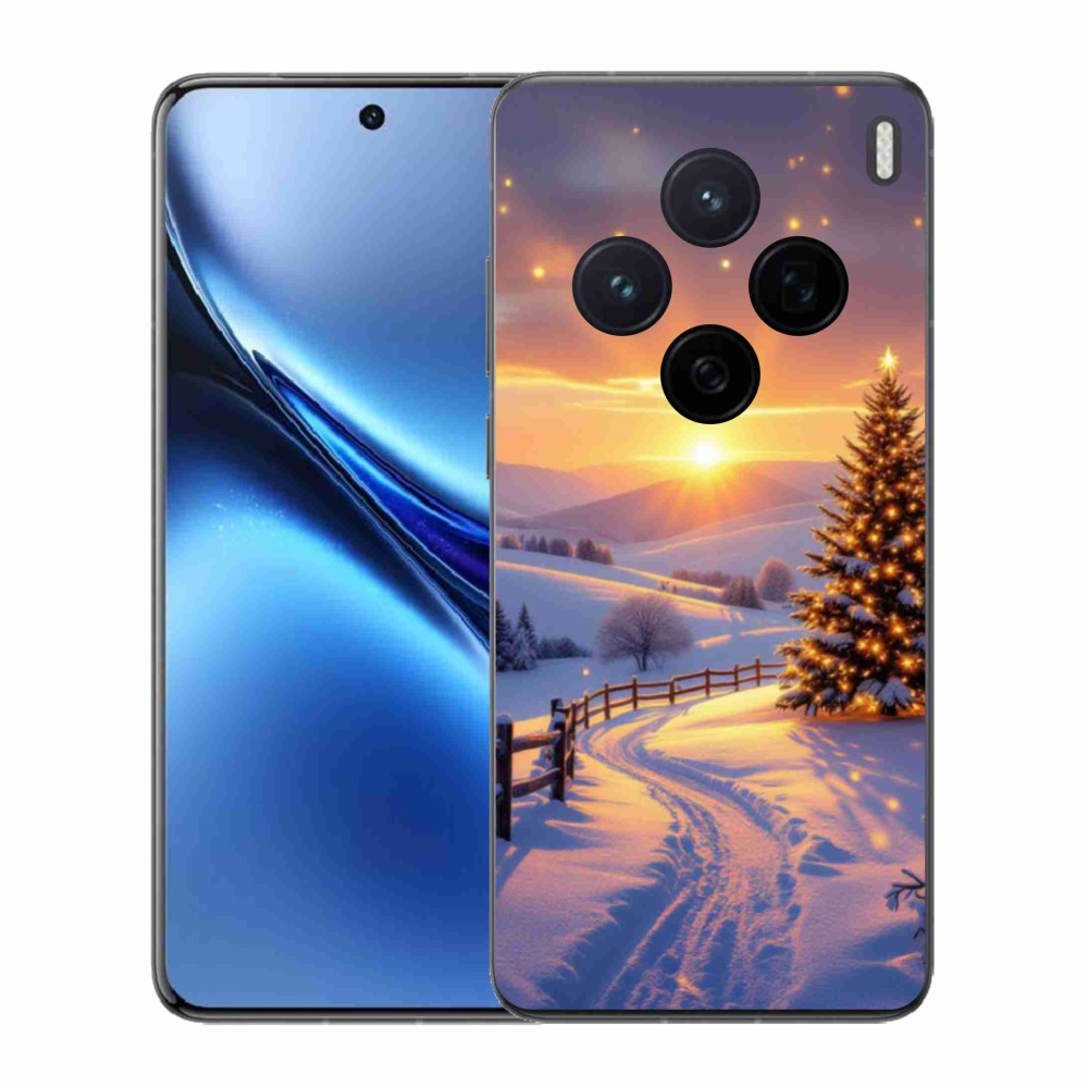 Gélový kryt mmCase na Vivo X200 5G - zimná krajina