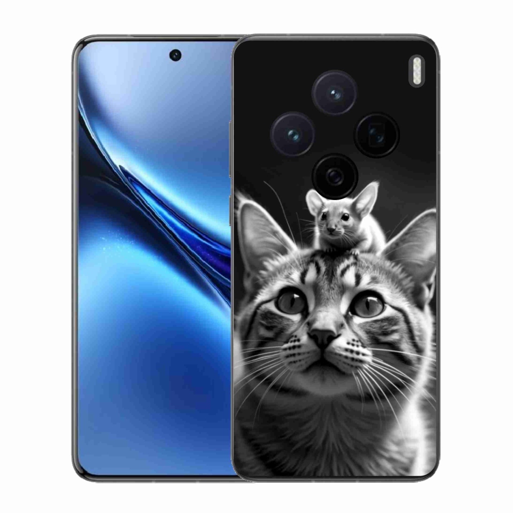 Gélový kryt mmCase na Vivo X200 5G - zvieracie priateľstvo 2