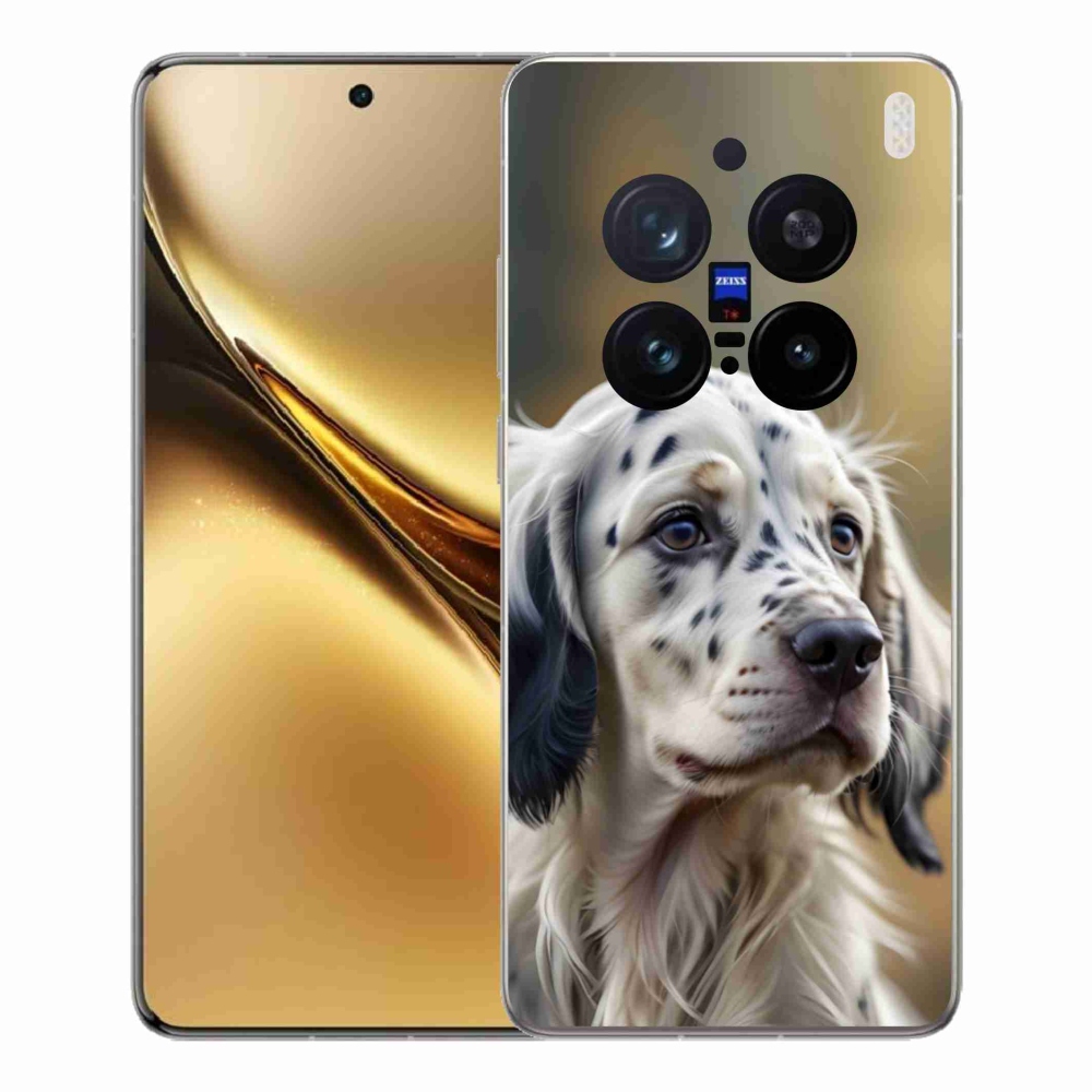 Gélový kryt mmCase na Vivo X200 Pro 5G - anglický seter