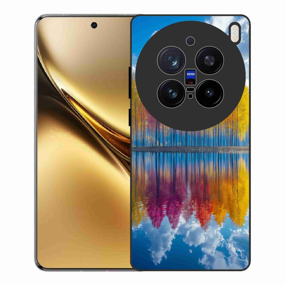 Gélový kryt mmCase na Vivo X200 Pre 5G - farebné stromy