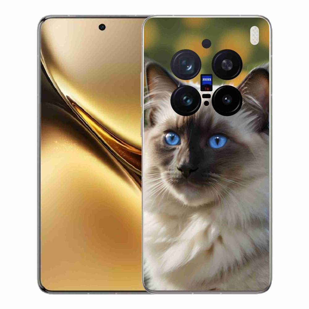 Gélový kryt mmCase na Vivo X200 Pro 5G - biely ragdoll