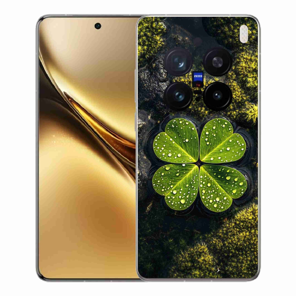 Gélový kryt mmCase na Vivo X200 Pro 5G - štvorlístok