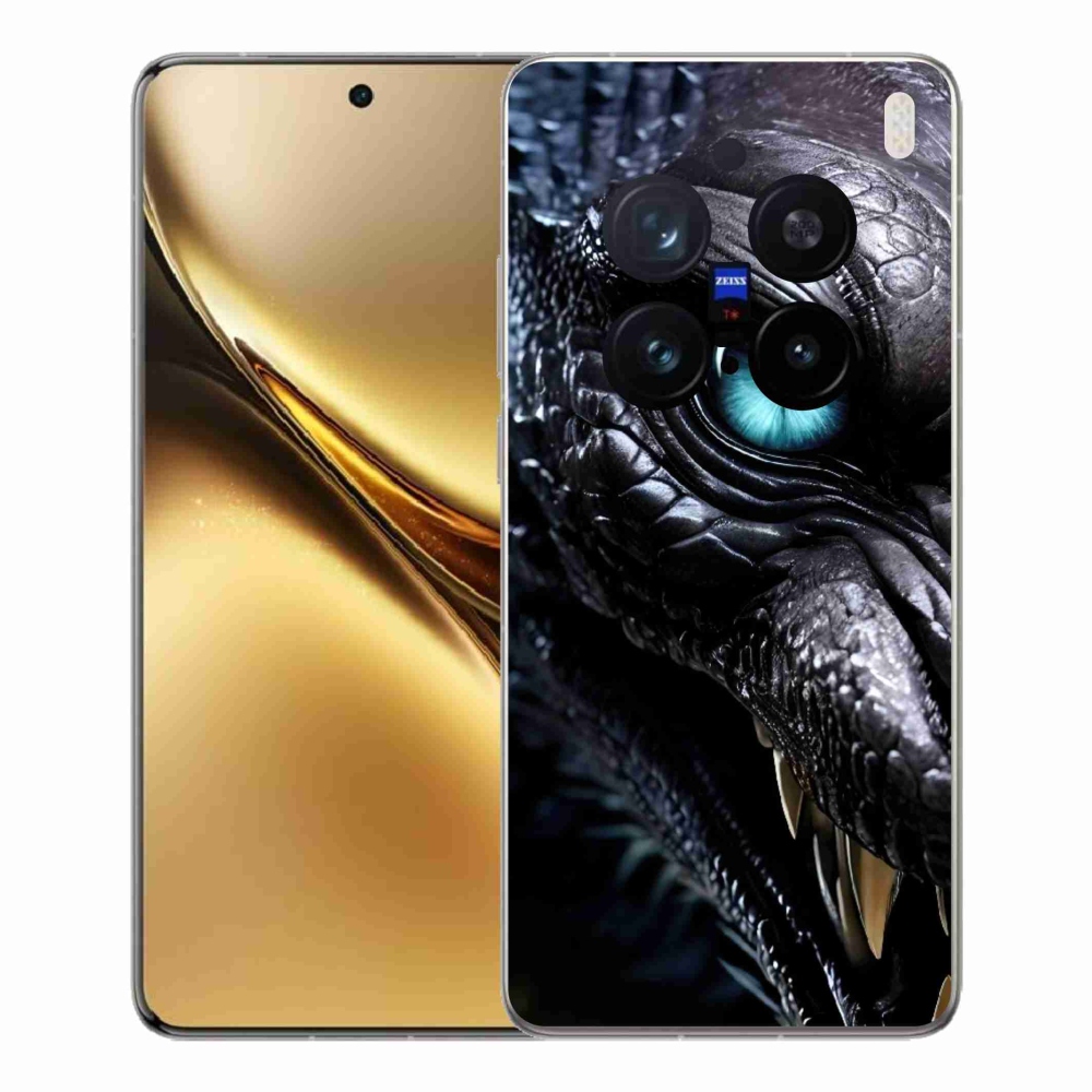 Gélový kryt mmCase na Vivo X200 Pro 5G - dračí pohľad