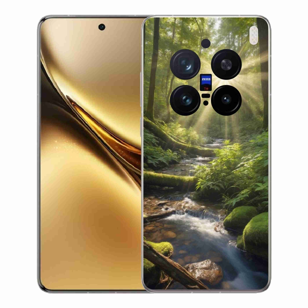 Gélový kryt mmCase na Vivo X200 Pro 5G - hlbina lesa