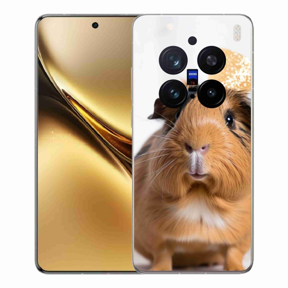 Gélový kryt mmCase na Vivo X200 Pro 5G - hnedé morča