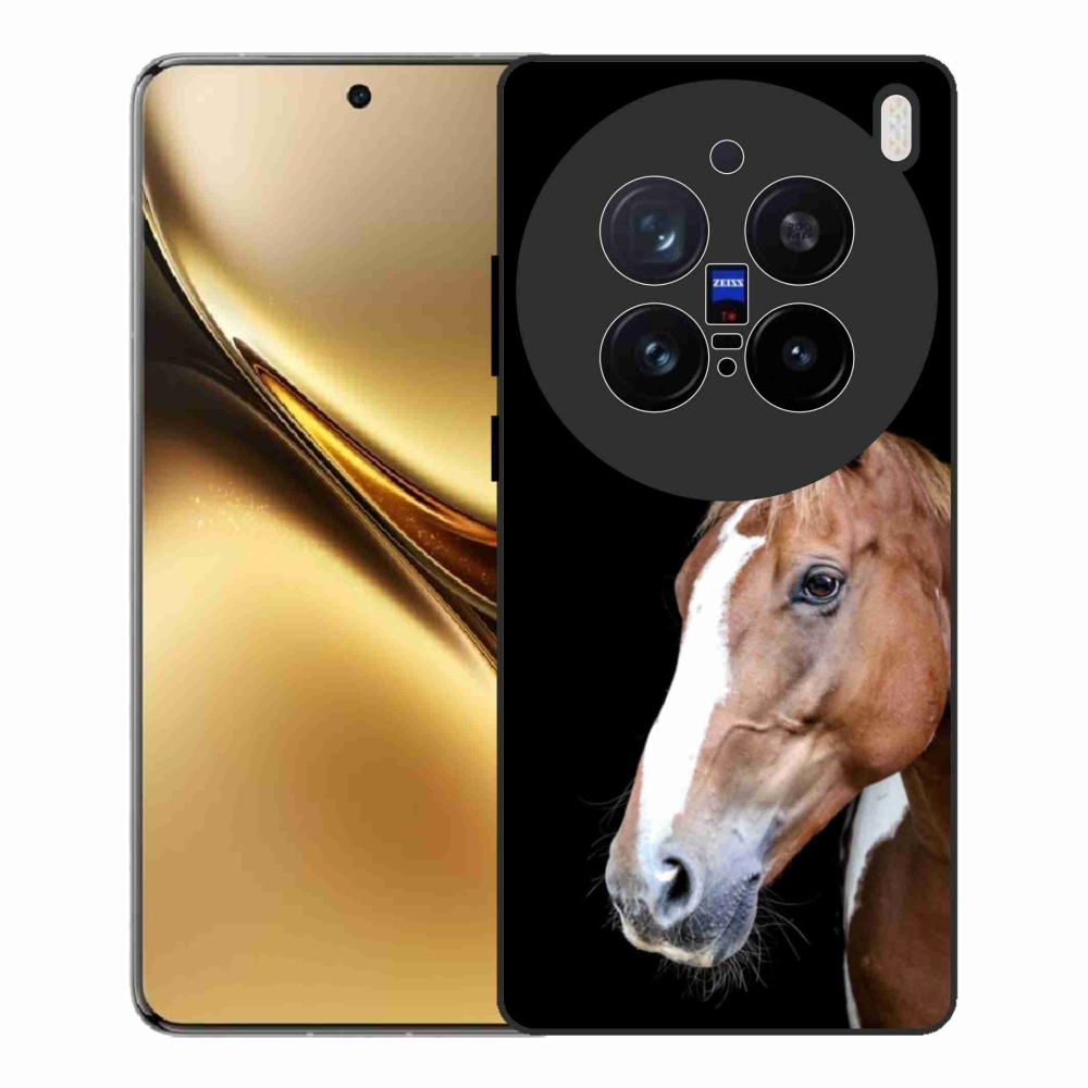 Gélový kryt mmCase na Vivo X200 Pro 5G - hnedý kôň 3