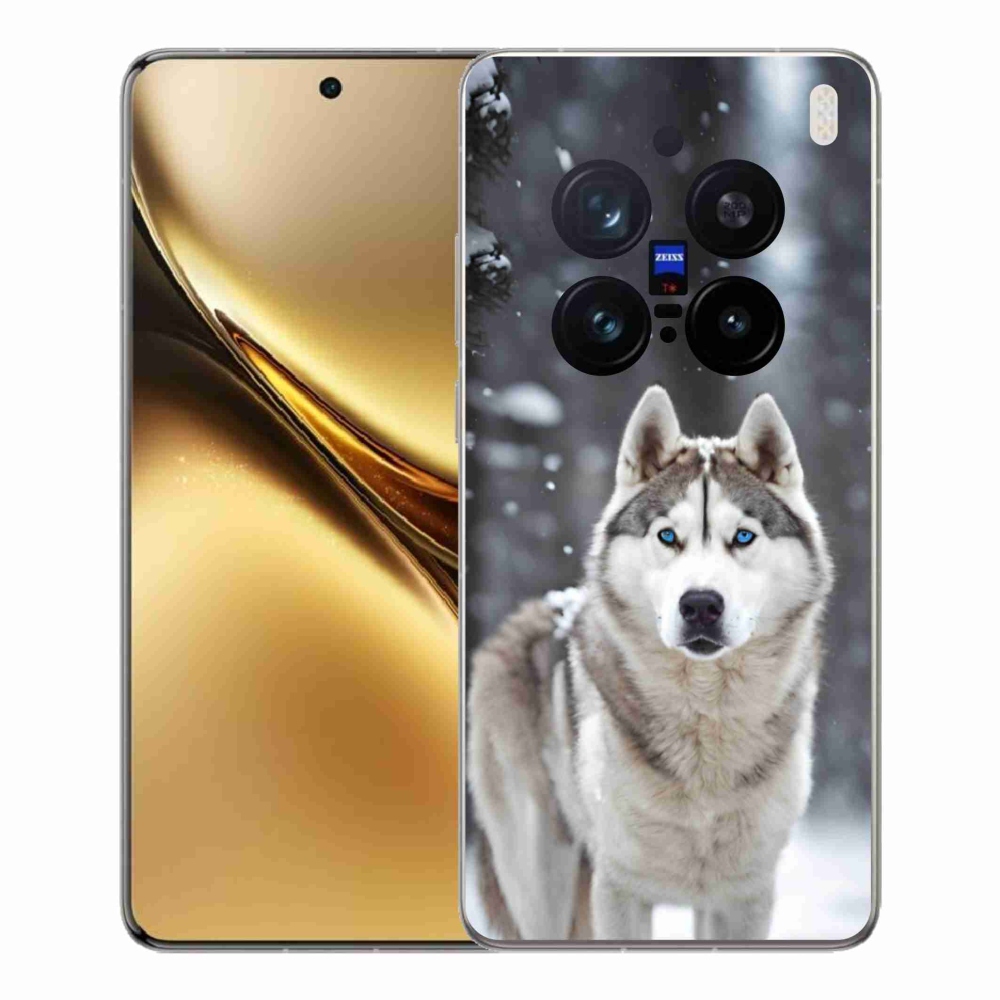 Gélový kryt mmCase na Vivo X200 Pro 5G - husky 2