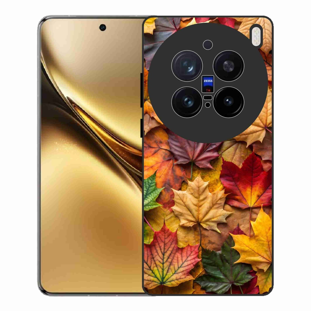 Gélový kryt mmCase na Vivo X200 Pre 5G - javorové listy 2