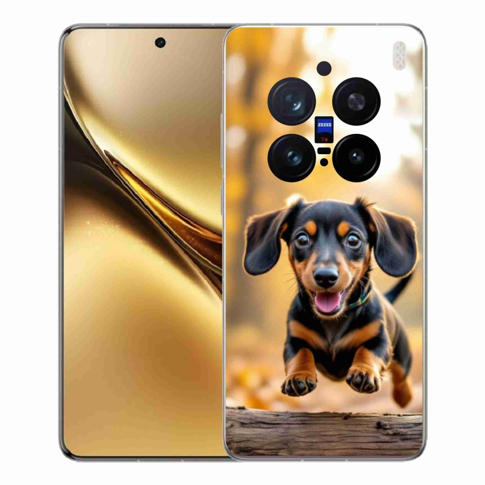 Gélový kryt mmCase na Vivo X200 Pro 5G - jazvečík 2