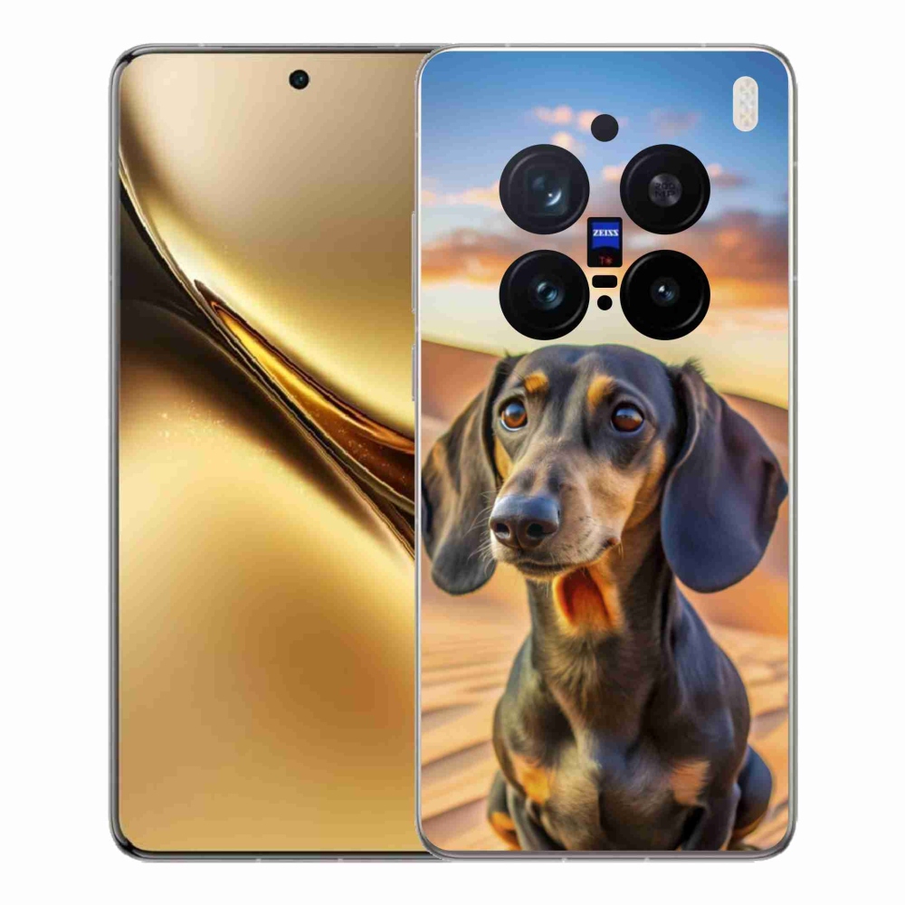 Gélový kryt mmCase na Vivo X200 Pro 5G - jazvečík 3
