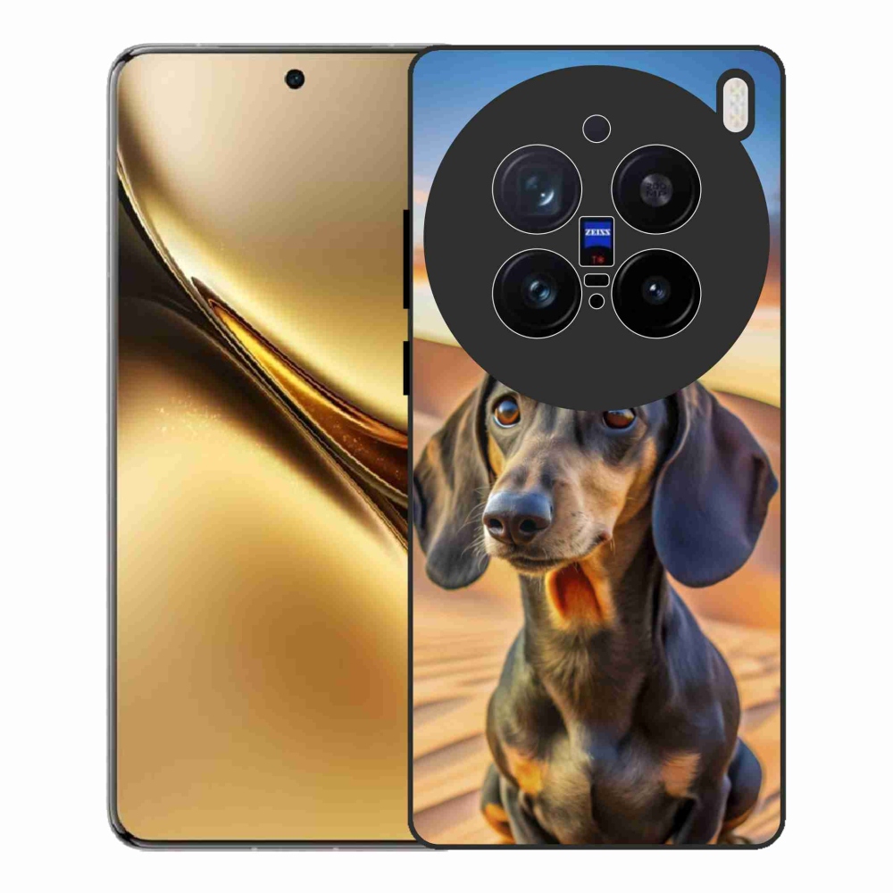 Gélový kryt mmCase na Vivo X200 Pro 5G - jazvečík 3