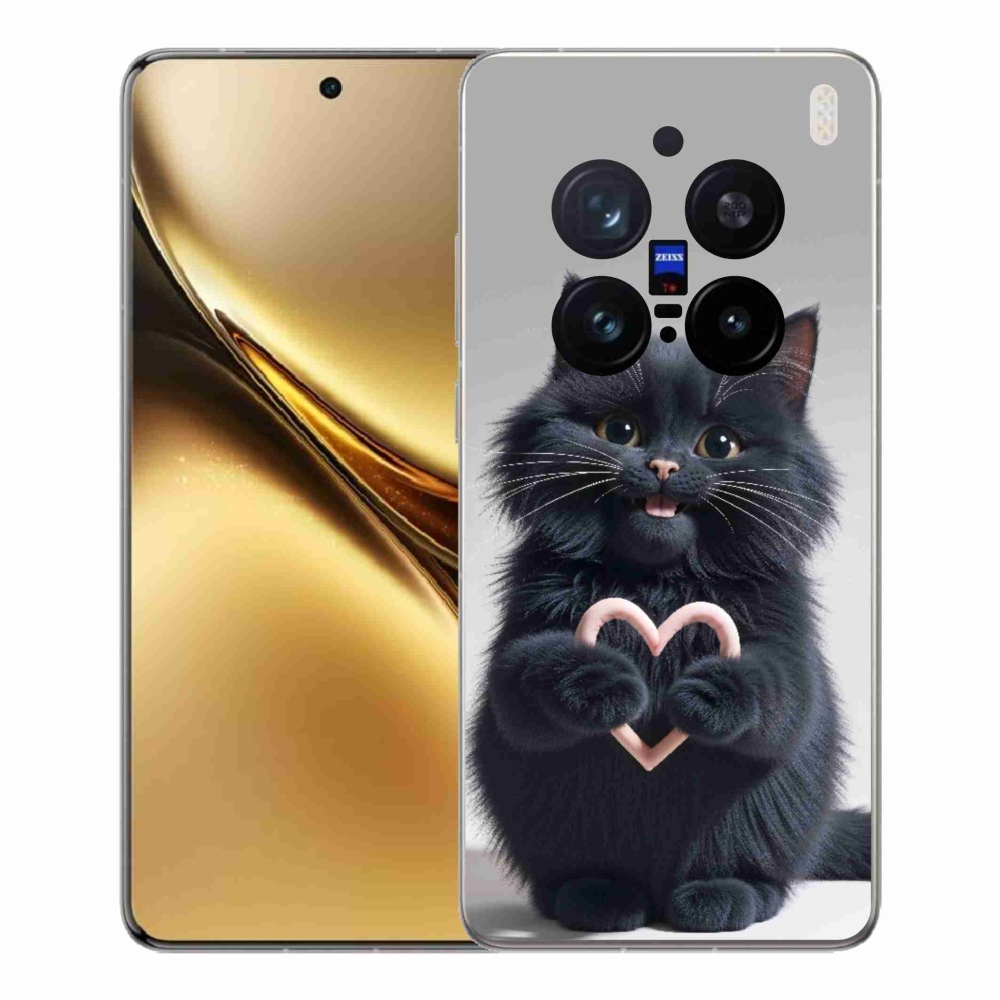 Gélový kryt mmCase na Vivo X200 Pro 5G - mačacia láska 3