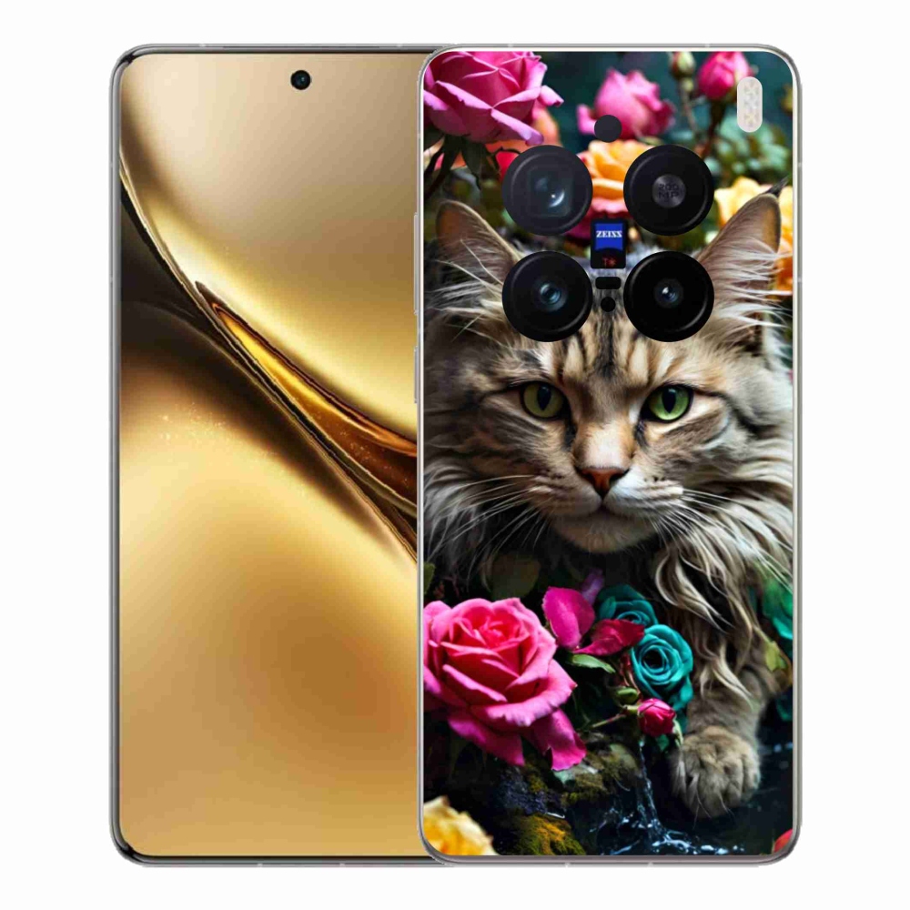 Gélový kryt mmCase na Vivo X200 Pro 5G - mačacie pohľad 2