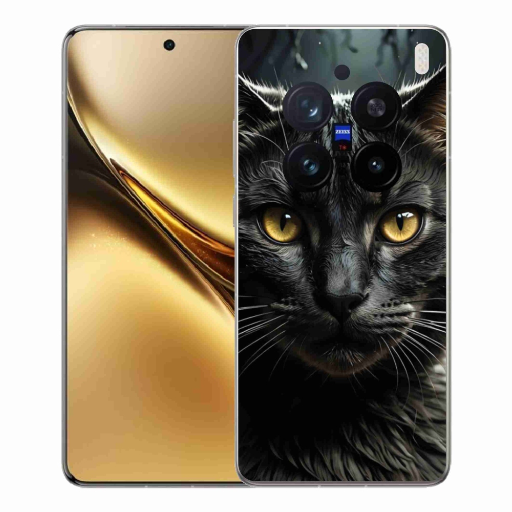 Gélový kryt mmCase na Vivo X200 Pro 5G - mačacie pohľad 3