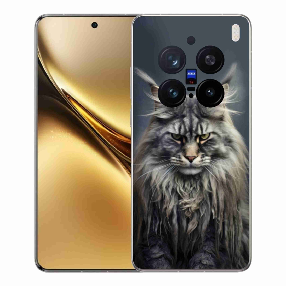 Gélový kryt mmCase na Vivo X200 Pro 5G - mačacie pohľad 4