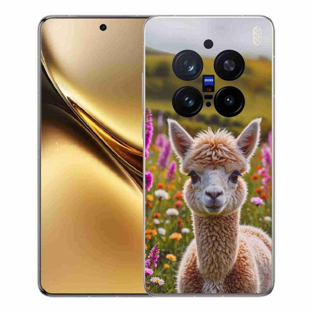 Gélový kryt mmCase na Vivo X200 Pro 5G - lama na lúke