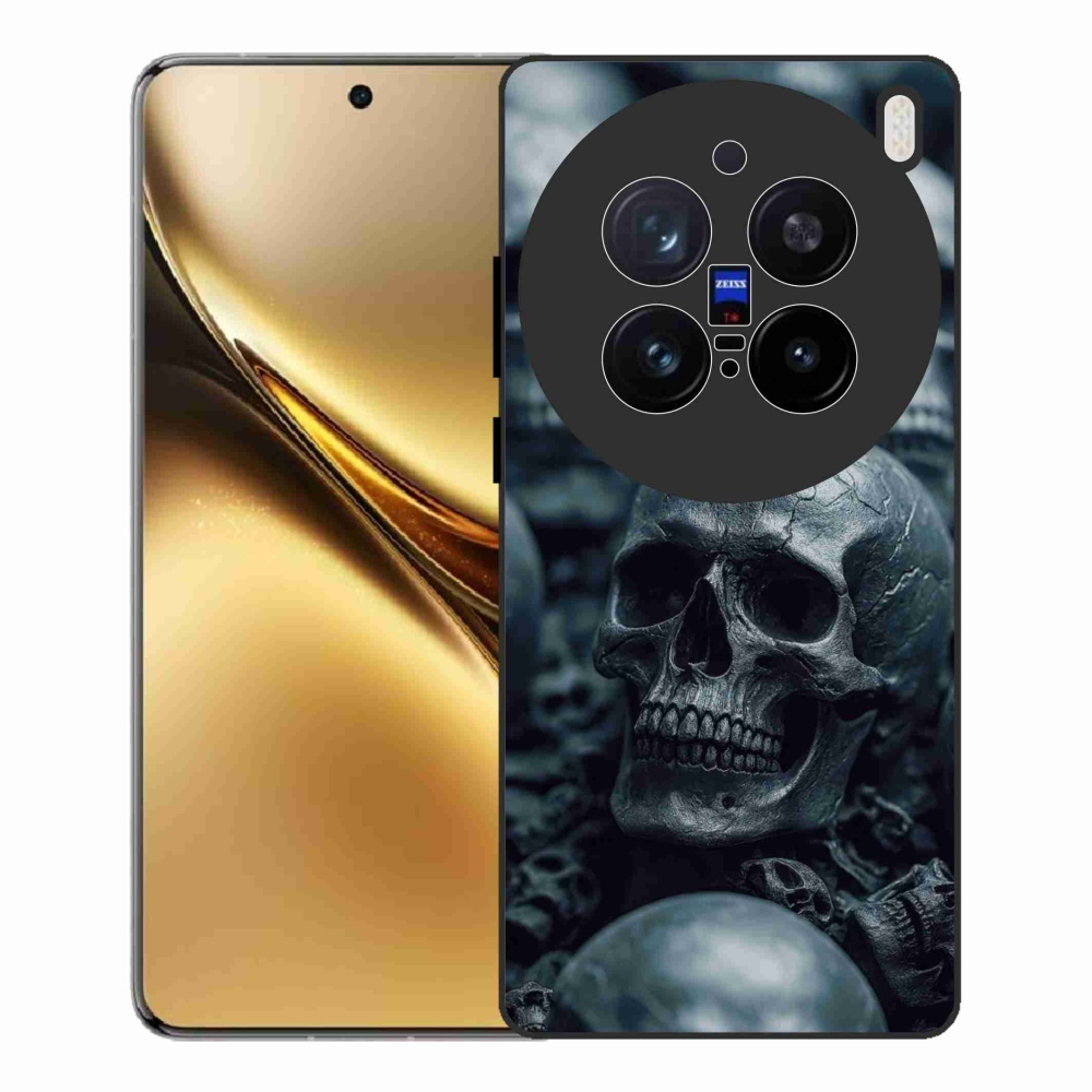 Gélový kryt mmCase na Vivo X200 Pro 5G - lebka 2