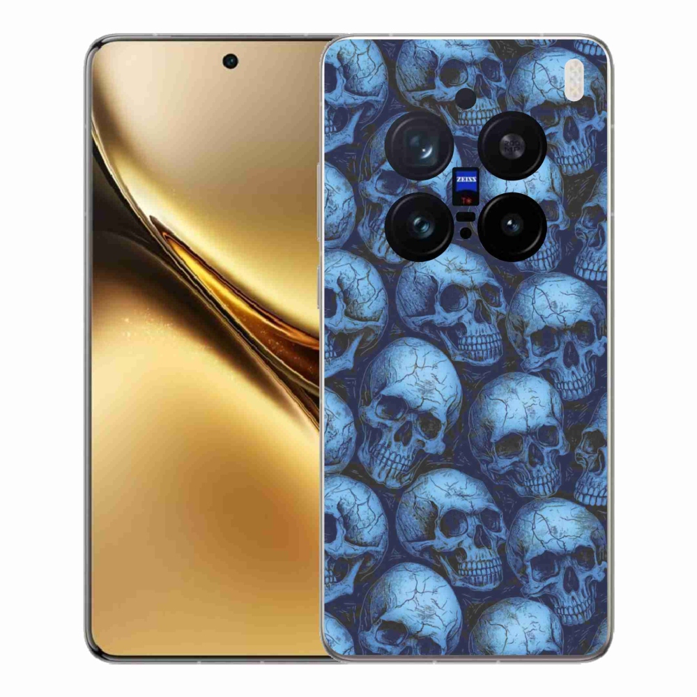 Gélový kryt mmCase na Vivo X200 Pre 5G - lebky