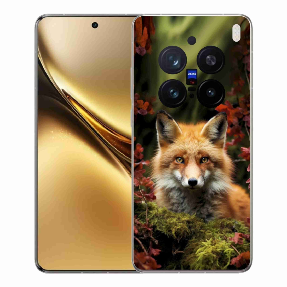 Gélový kryt mmCase na Vivo X200 Pro 5G - líška v lese
