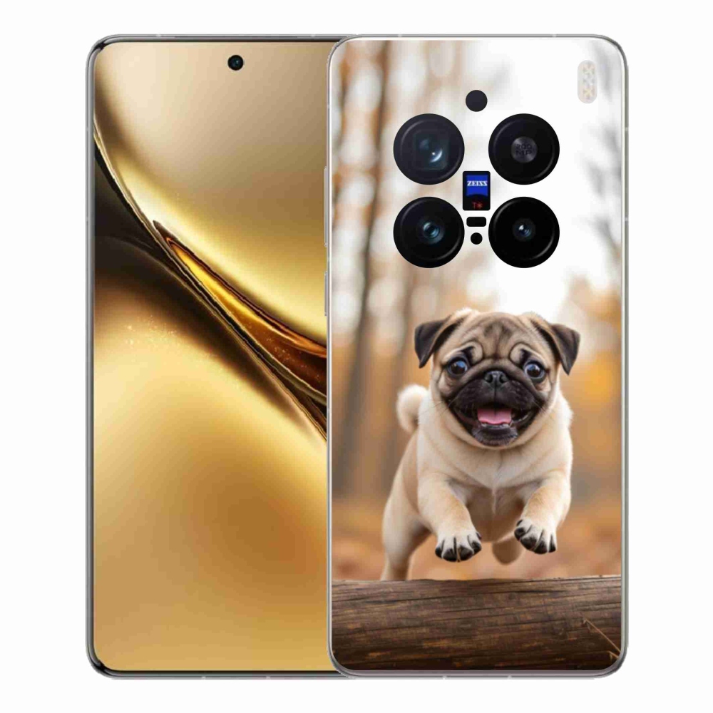 Gélový kryt mmCase na Vivo X200 Pro 5G - mops 2