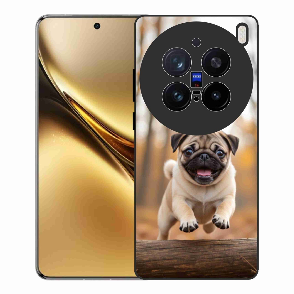 Gélový kryt mmCase na Vivo X200 Pro 5G - mops 2