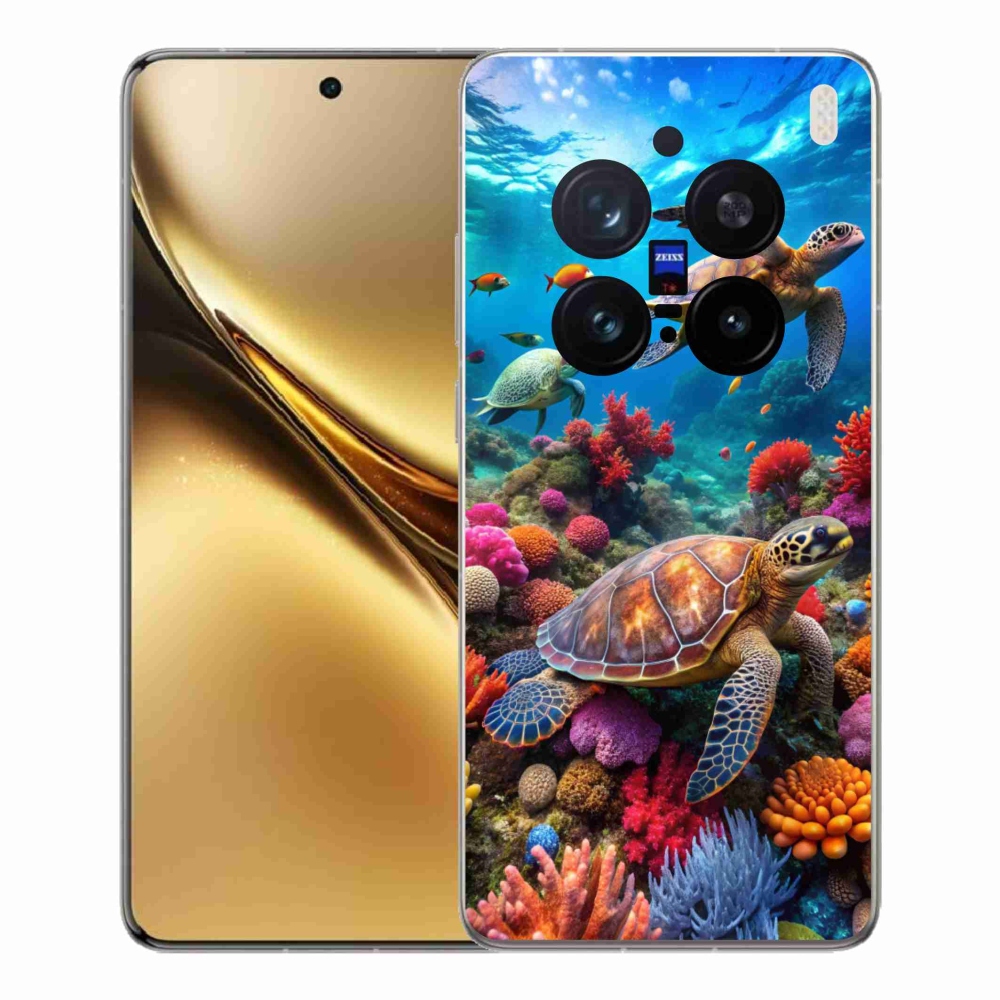 Gélový kryt mmCase na Vivo X200 Pro 5G - morský svet 2