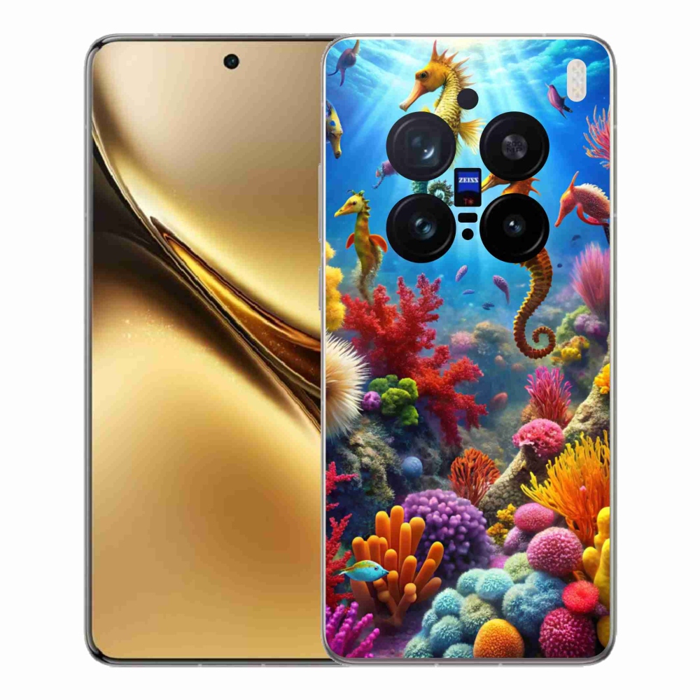 Gélový kryt mmCase na Vivo X200 Pro 5G - morský svet 3