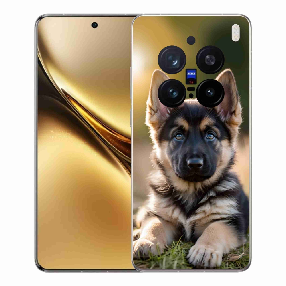 Gélový kryt mmCase na Vivo X200 Pro 5G - nemecký ovčiak v prírode
