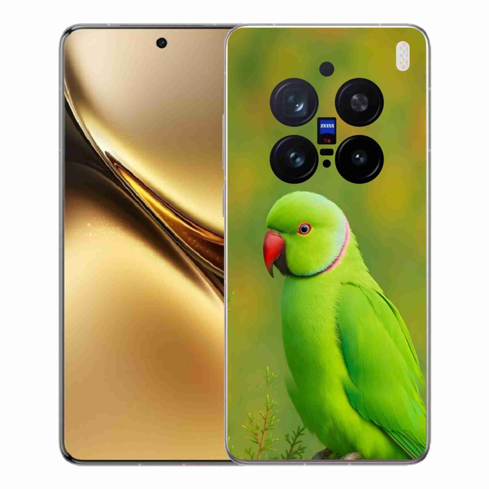 Gélový kryt mmCase na Vivo X200 Pro 5G - papagáj Alexandr 2