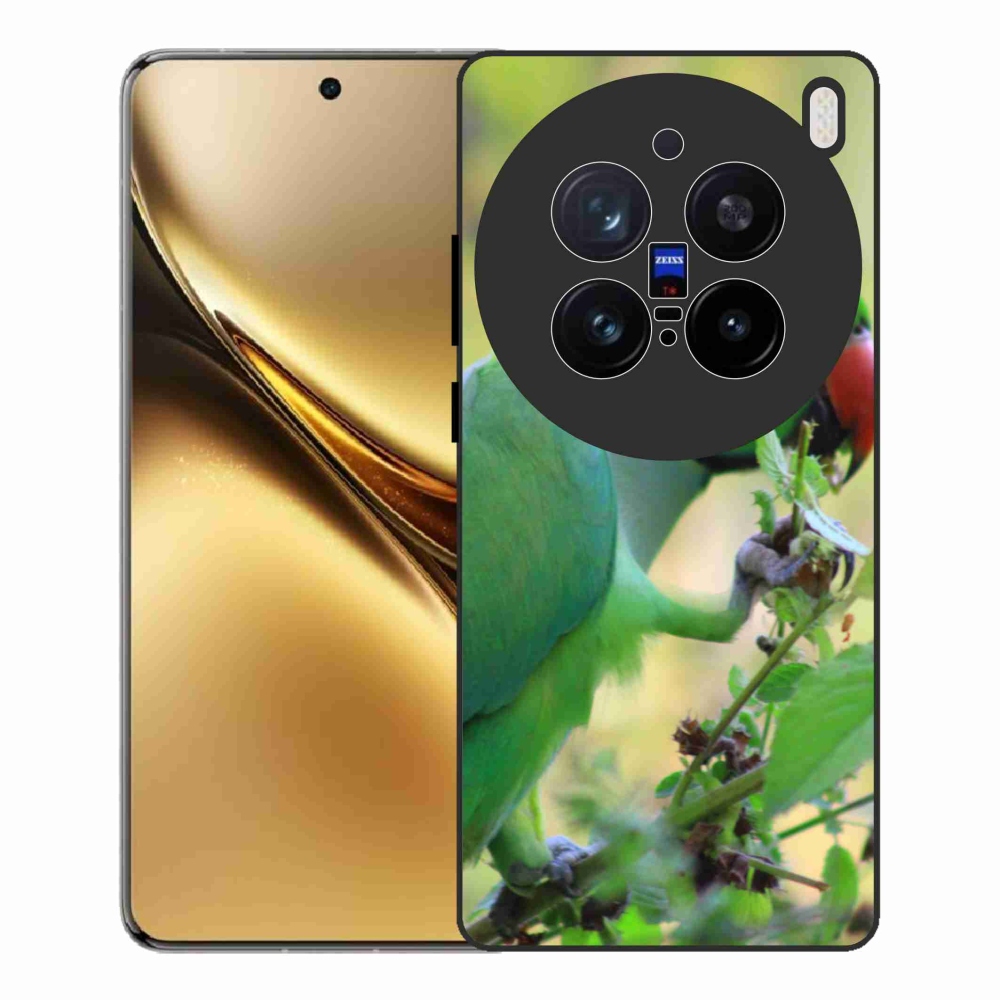 Gélový kryt mmCase na Vivo X200 Pre 5G - papagáj Alexandr