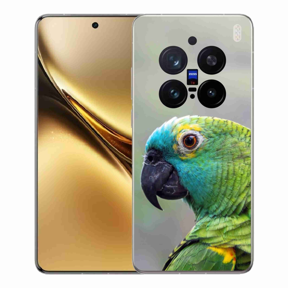 Gélový kryt mmCase na Vivo X200 Pre 5G - papagáj amazoňan