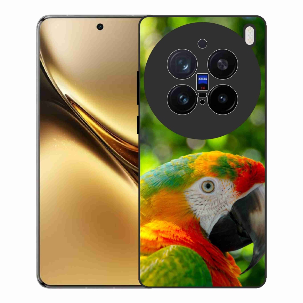 Gélový kryt mmCase na Vivo X200 Pre 5G - papagáj ara 3