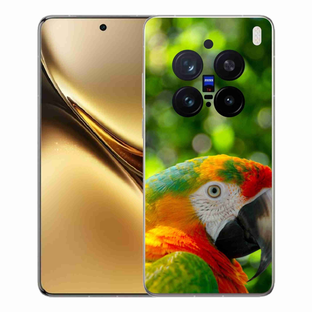 Gélový kryt mmCase na Vivo X200 Pre 5G - papagáj ara 3