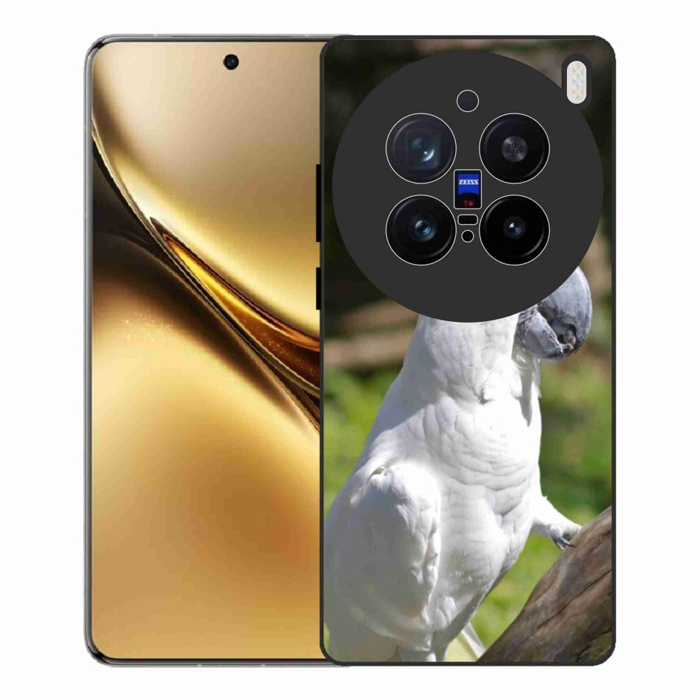 Gélový kryt mmCase na Vivo X200 Pro 5G - papagáj kakadu 2