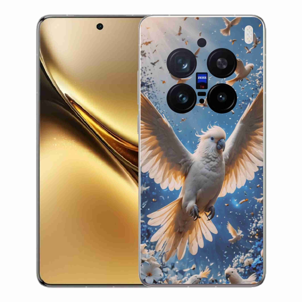 Gélový kryt mmCase na Vivo X200 Pro 5G - papagáj kakadu