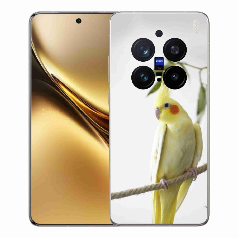 Gélový kryt mmCase na Vivo X200 Pre 5G - papagáj korela chocholatá