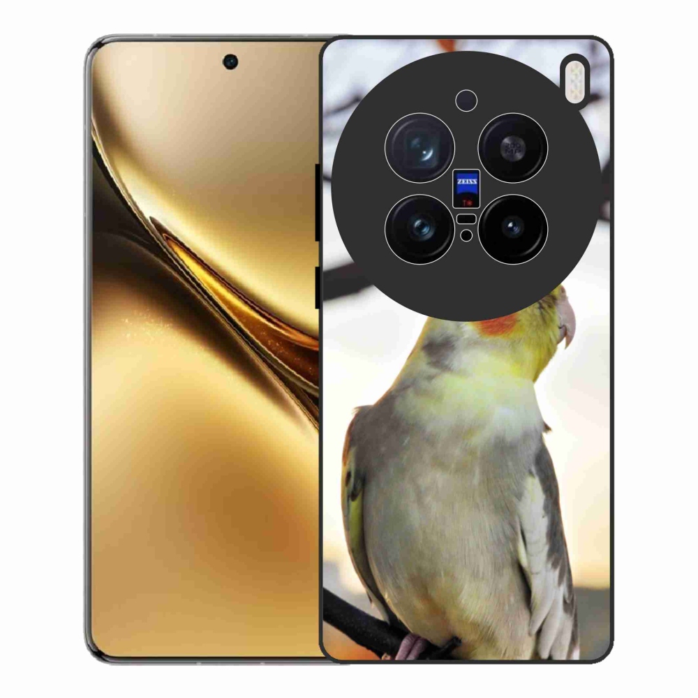 Gélový kryt mmCase na Vivo X200 Pro 5G - papagáj korela