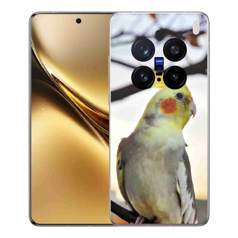 Gélový kryt mmCase na Vivo X200 Pro 5G - papagáj korela