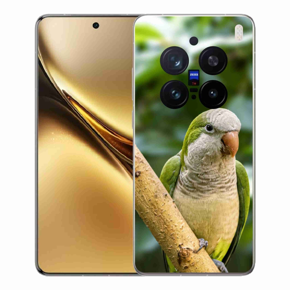 Gélový kryt mmCase na Vivo X200 Pre 5G - papagáj mníšok