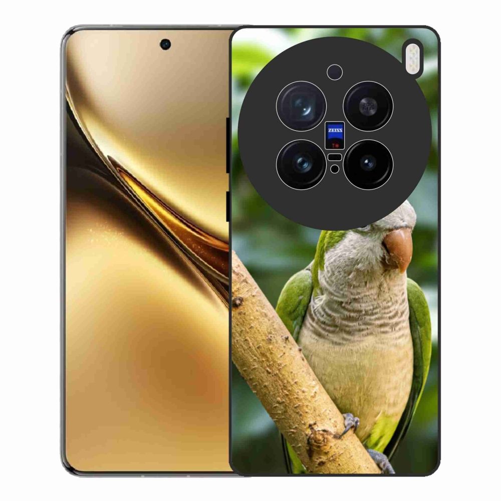 Gélový kryt mmCase na Vivo X200 Pre 5G - papagáj mníšok