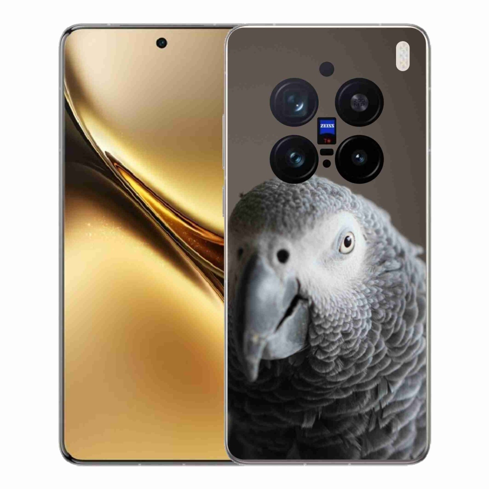 Gélový kryt mmCase na Vivo X200 Pre 5G - papagáj žako 2