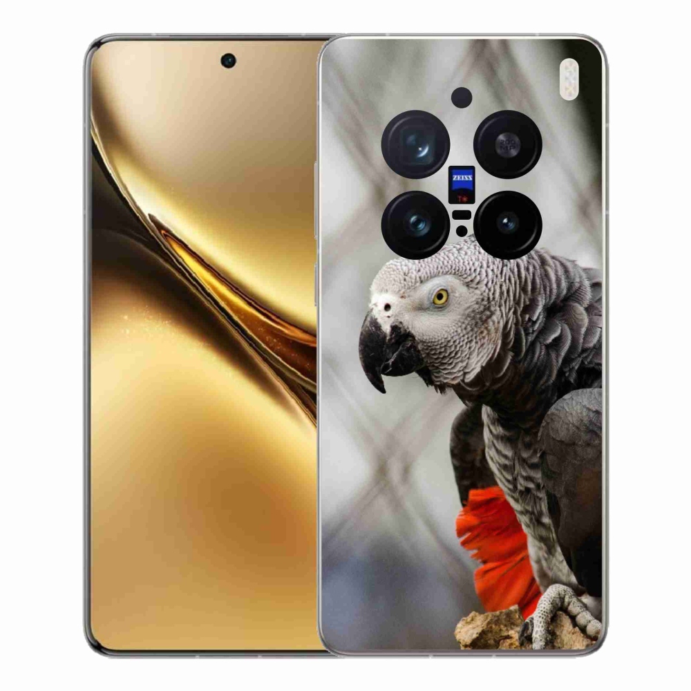 Gélový kryt mmCase na Vivo X200 Pre 5G - papagáj žako 3