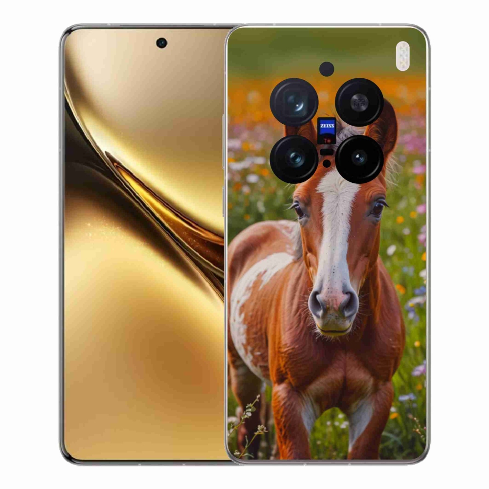 Gélový kryt mmCase na Vivo X200 Pro 5G - roztomilé žriebä