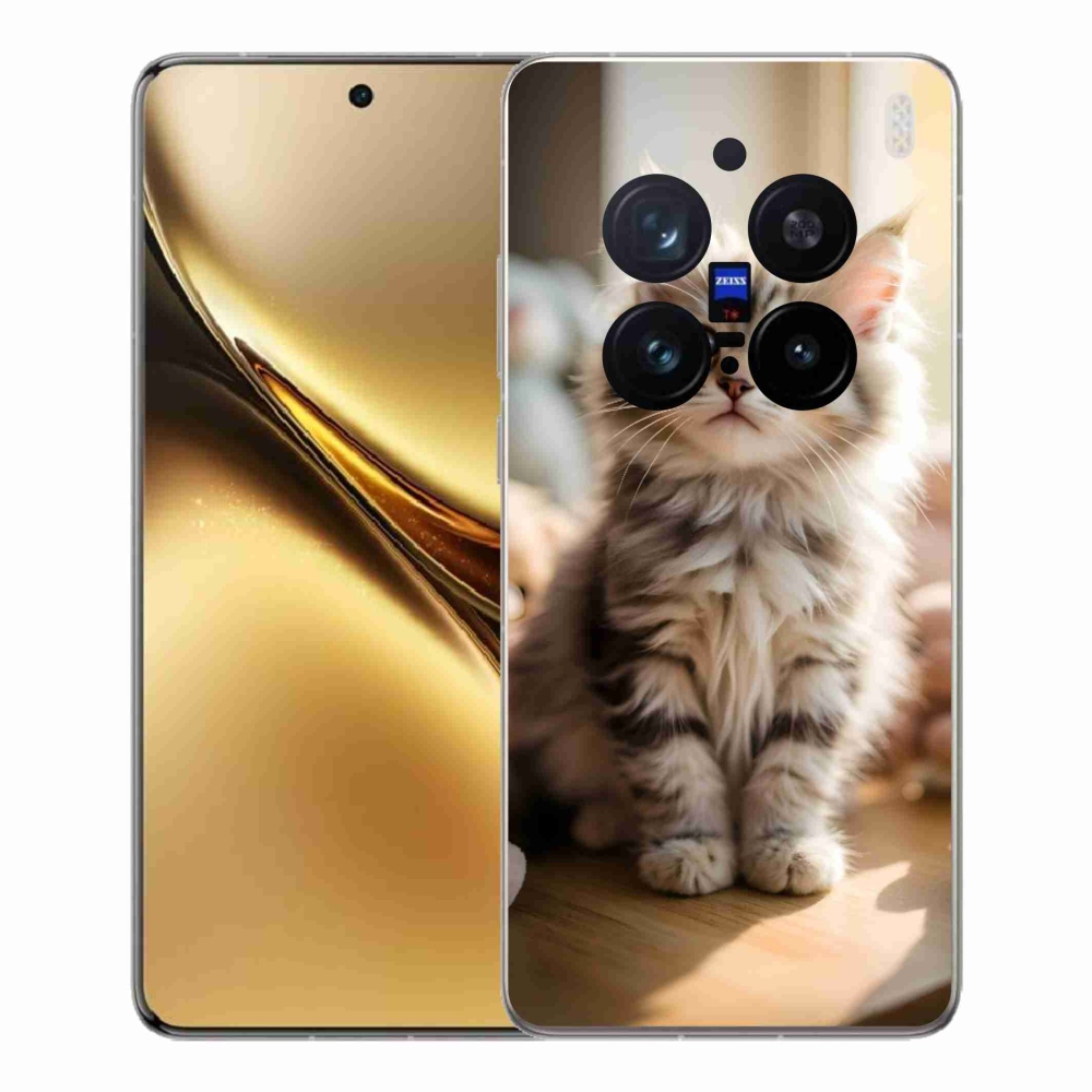 Gélový kryt mmCase na Vivo X200 Pre 5G - roztomilé mačiatko 10