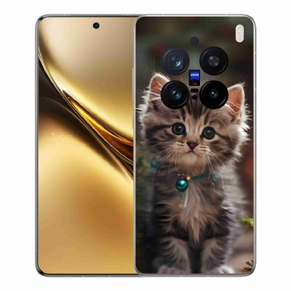Gélový kryt mmCase na Vivo X200 Pre 5G - roztomilé mačiatko 11