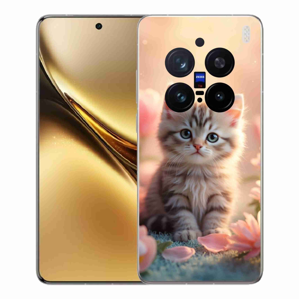 Gélový kryt mmCase na Vivo X200 Pre 5G - roztomilé mačiatko 8