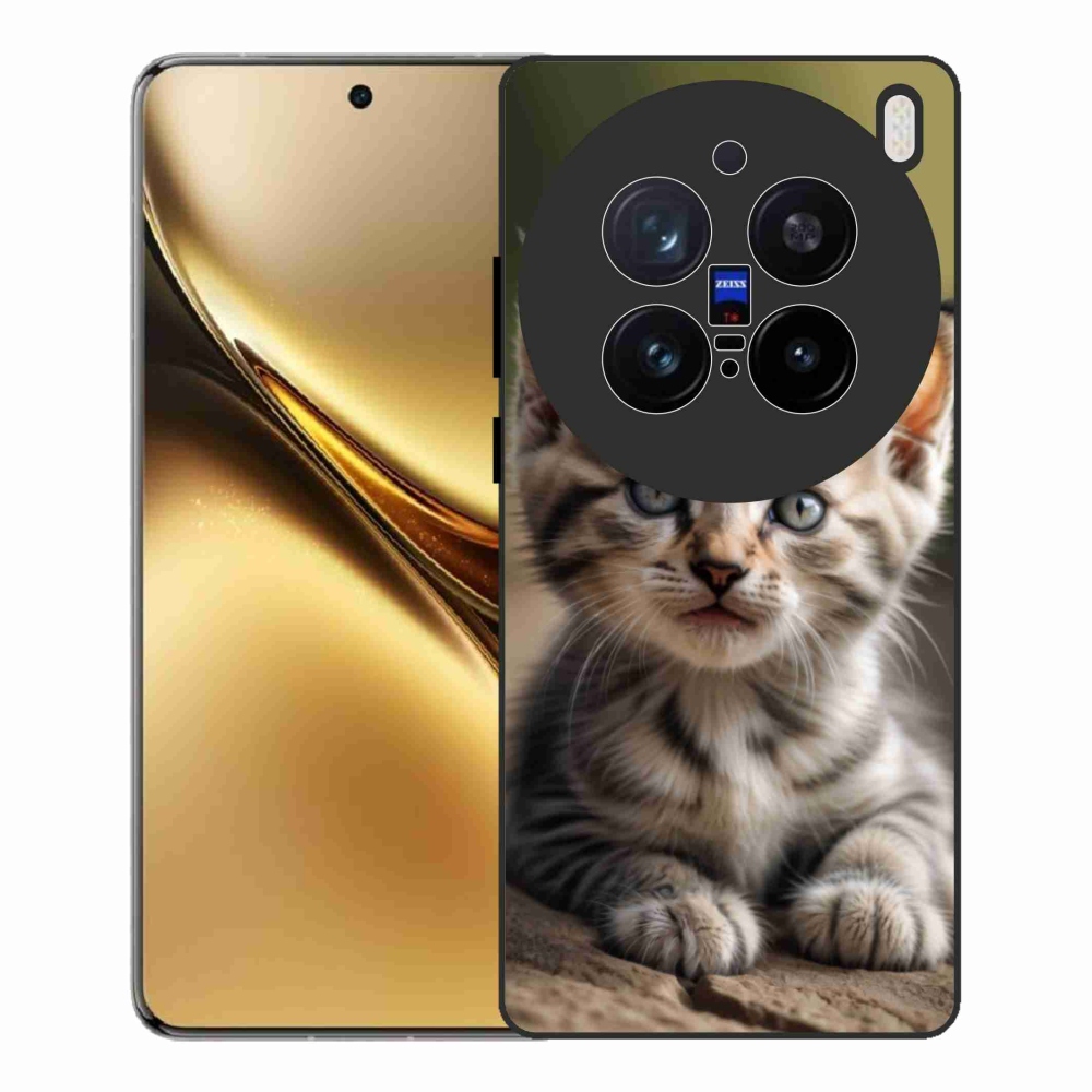 Gélový kryt mmCase na Vivo X200 Pro 5G - roztomilé mačiatko 9