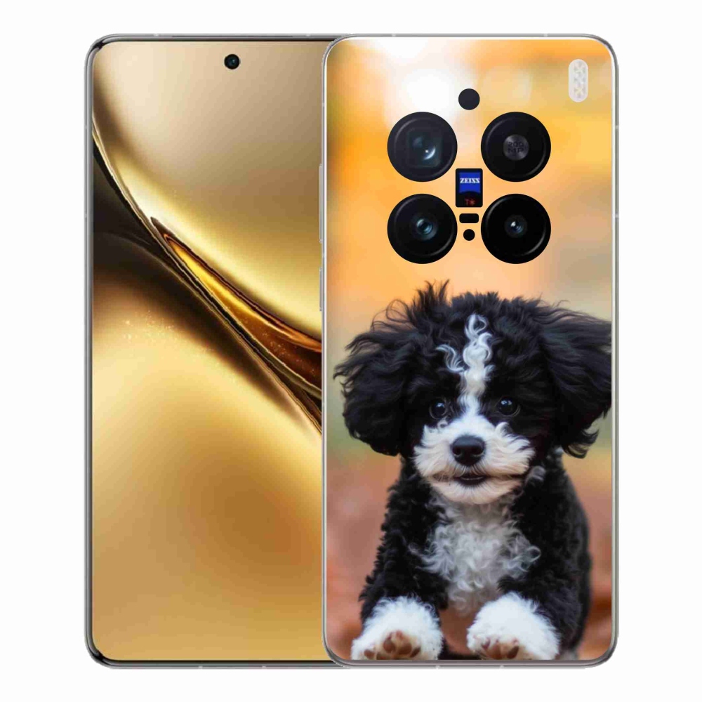 Gélový kryt mmCase na Vivo X200 Pro 5G - roztomilé šteňa 2