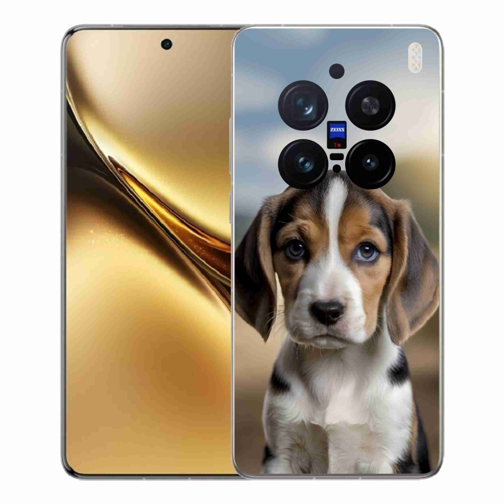 Gélový kryt mmCase na Vivo X200 Pro 5G - roztomilý bígl