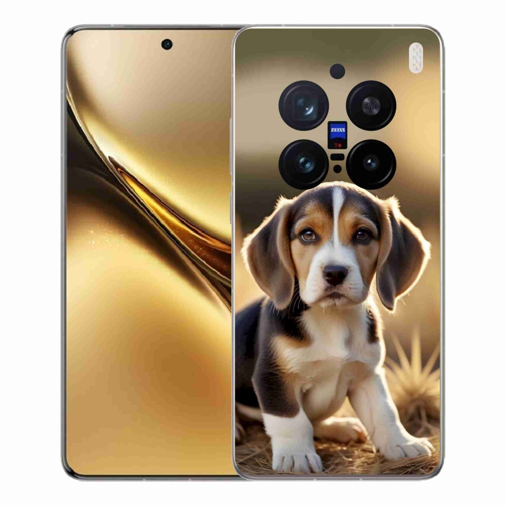 Gélový kryt mmCase na Vivo X200 Pro 5G - roztomilý bígl
